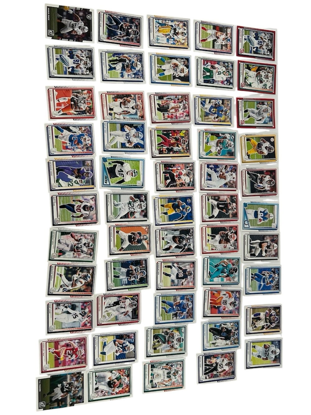 Lot of 54 NFL Donruss Panini Football Sports Cards